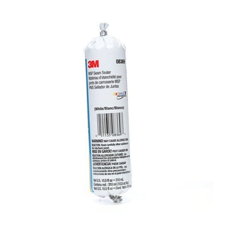 3M MSP SEAM SEALER 310ML FOIL PAK-WHITE 3M8369